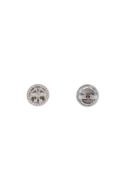 Miller Pavé Stud Earrings  - Silver