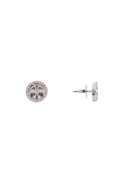 Miller Pavé Stud Earrings  - Silver