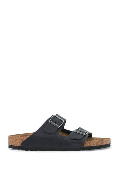 Arizona Narrow Fit Slide Sandals  - Black