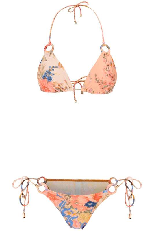 August Spliced Bikini Set  - Beige