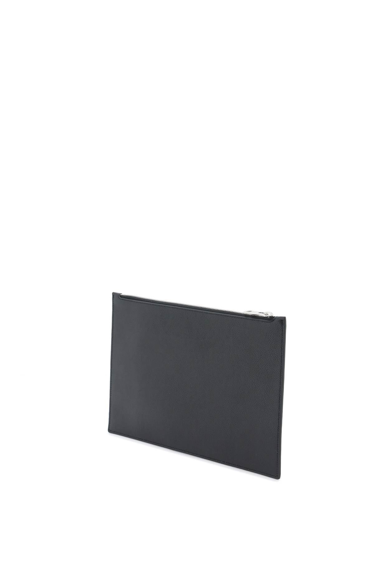 Graffiti Flat Pouch  - Black