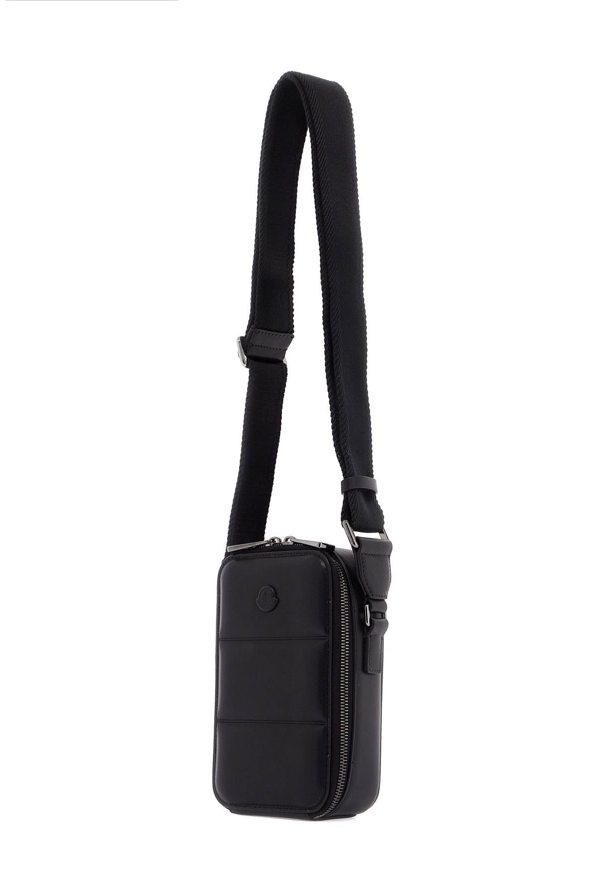 Vertical Shoulder Bag With Adjustable Strap  - Nero