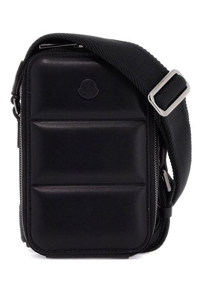 Vertical Shoulder Bag With Adjustable Strap  - Nero