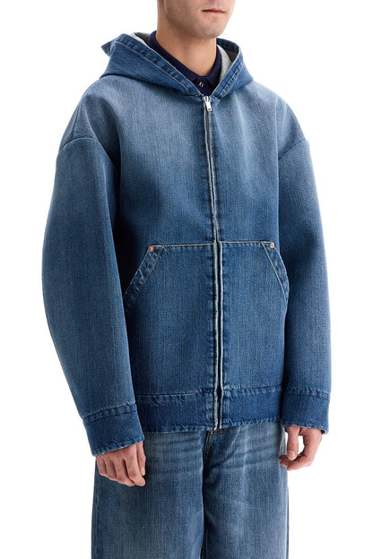 Boxy Denim Jacket For Women  - Blue