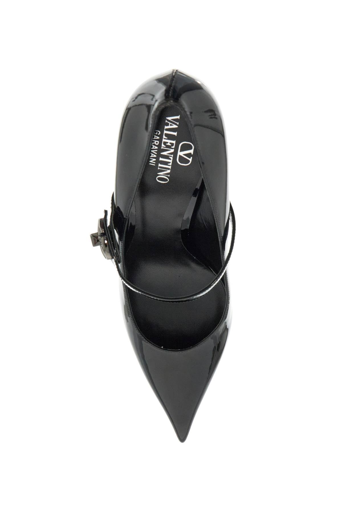 "mary Jane Patent Leather Shoes  - Black