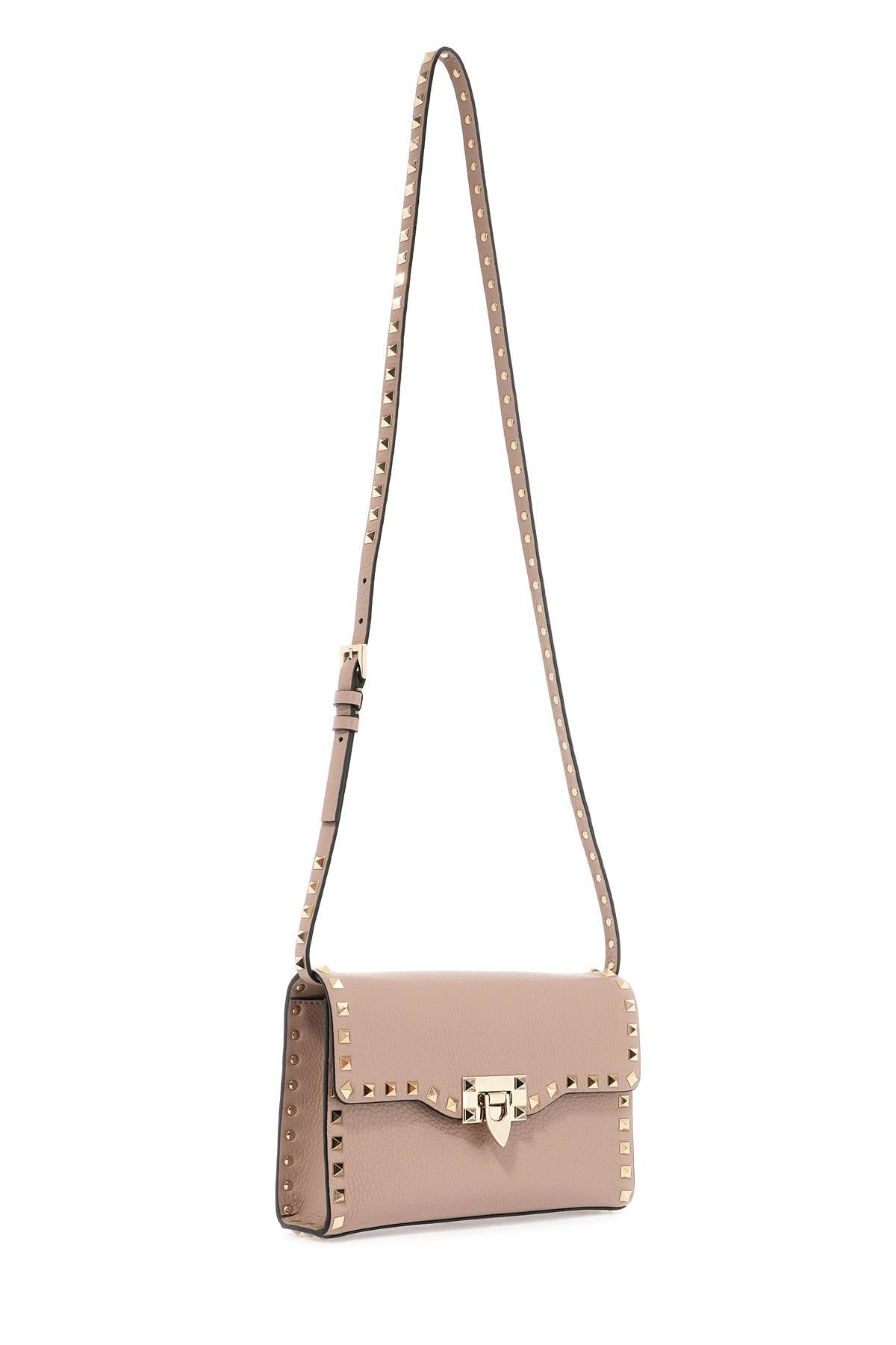 Rockstud Small Crossbody Bag  - Neutro