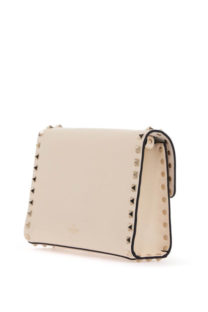 Rockstud Small Crossbody Bag  - Neutro