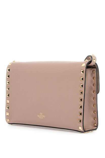 Rockstud Small Crossbody Bag  - Neutro