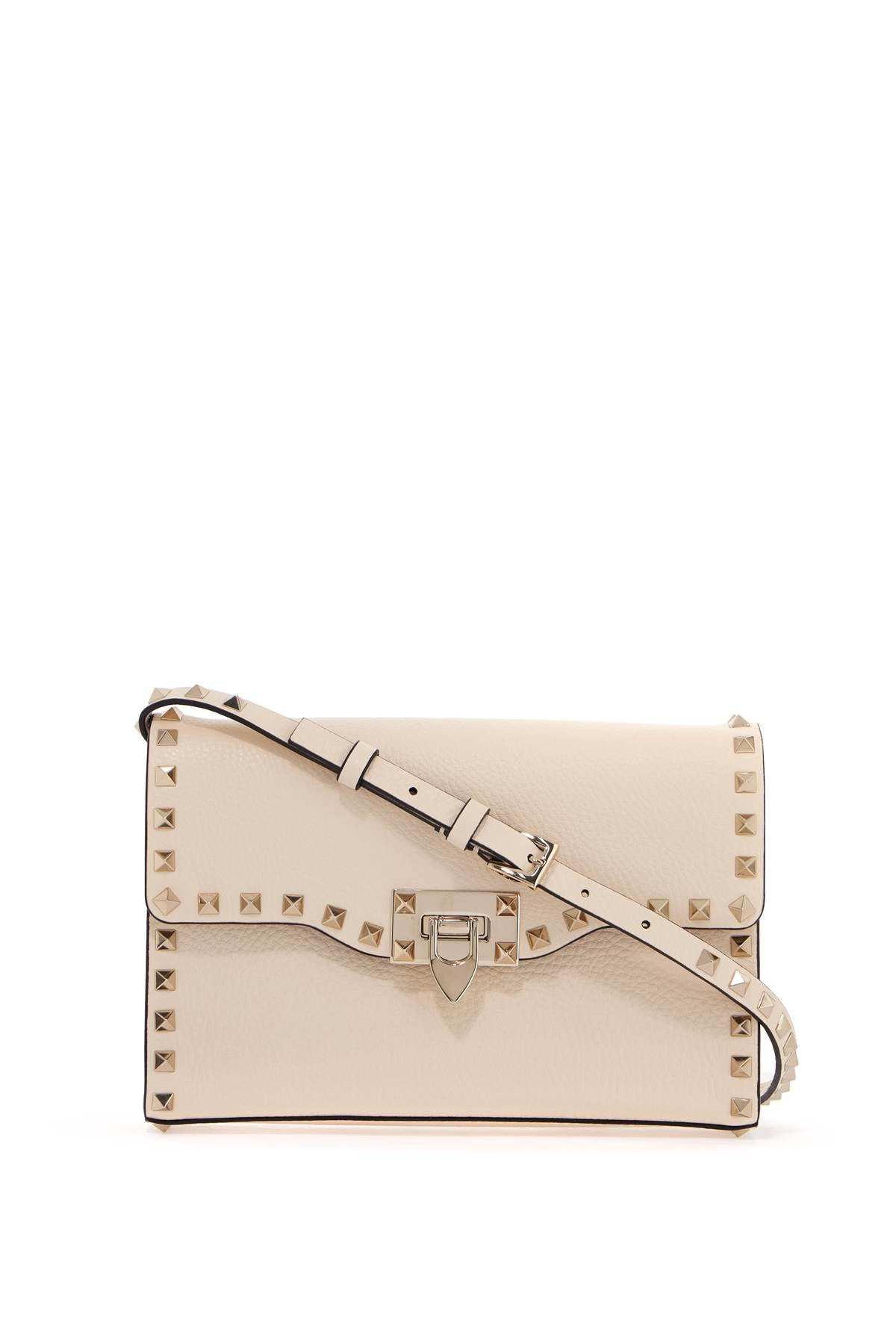 Rockstud Small Crossbody Bag  - Neutro