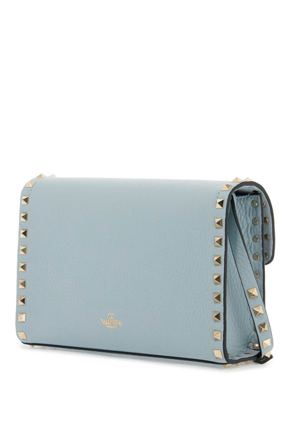 Rockstud Small Crossbody Bag  - Light Blue