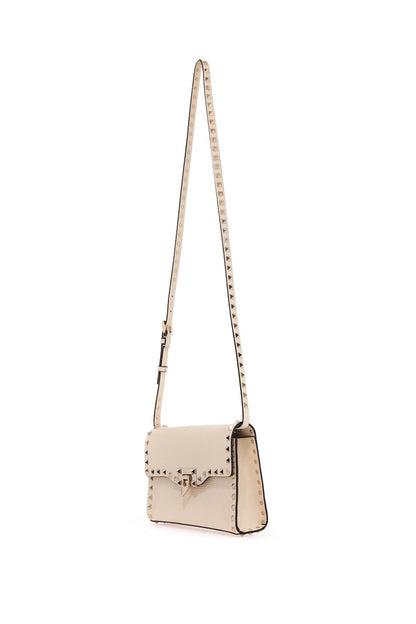 Rockstud Small Crossbody Bag  - Neutro