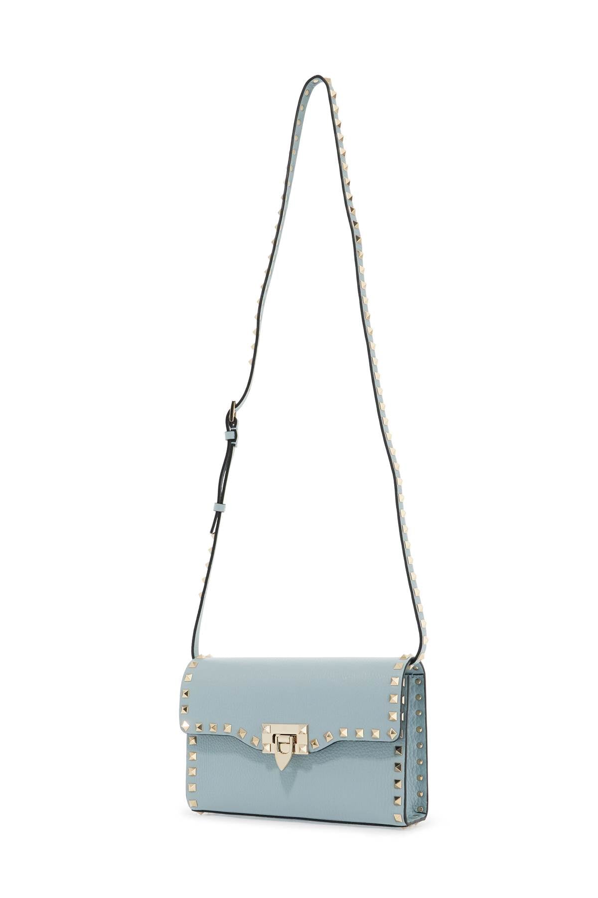 Rockstud Small Crossbody Bag  - Light Blue