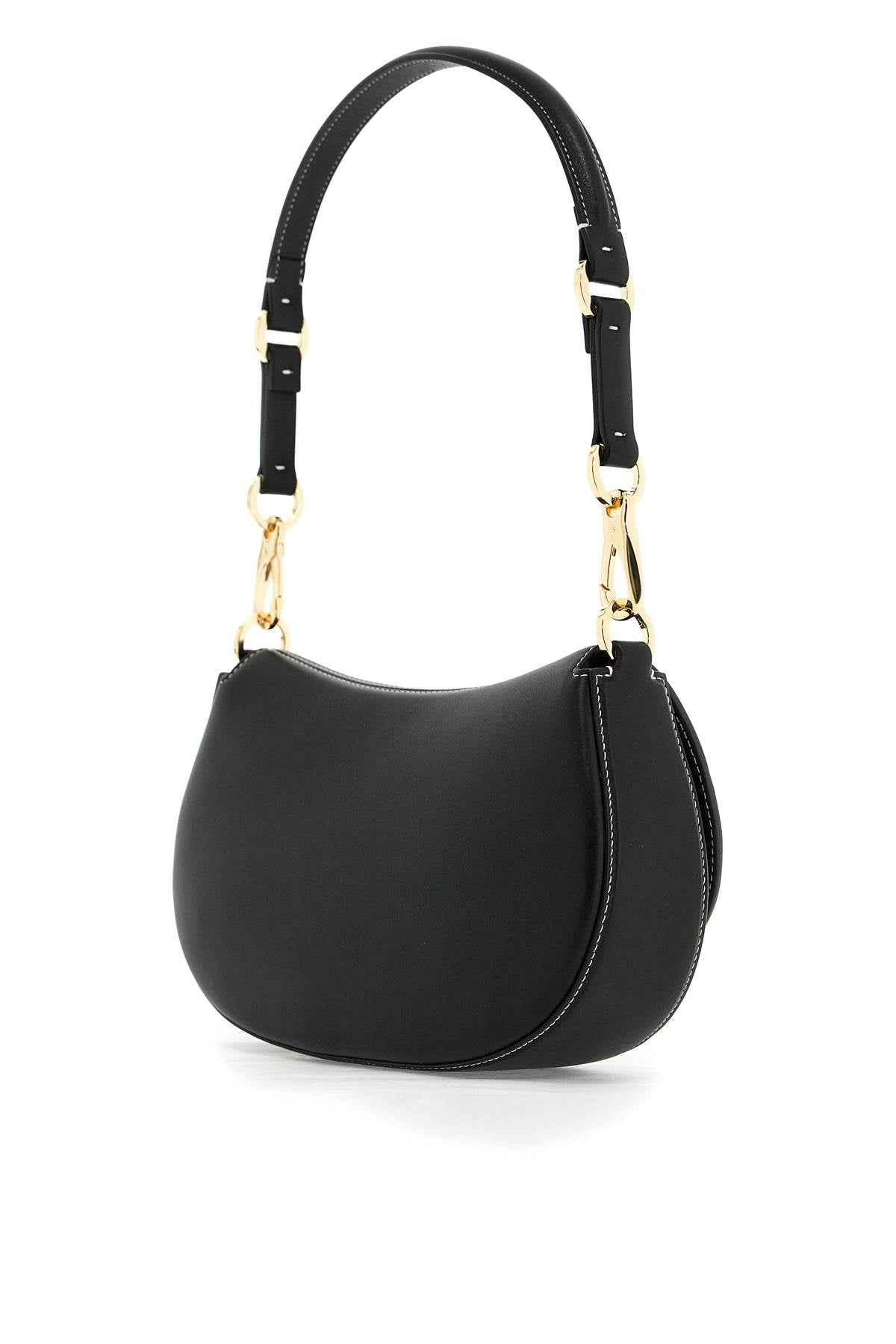 Small Ohval Shoulder Bag  - Black