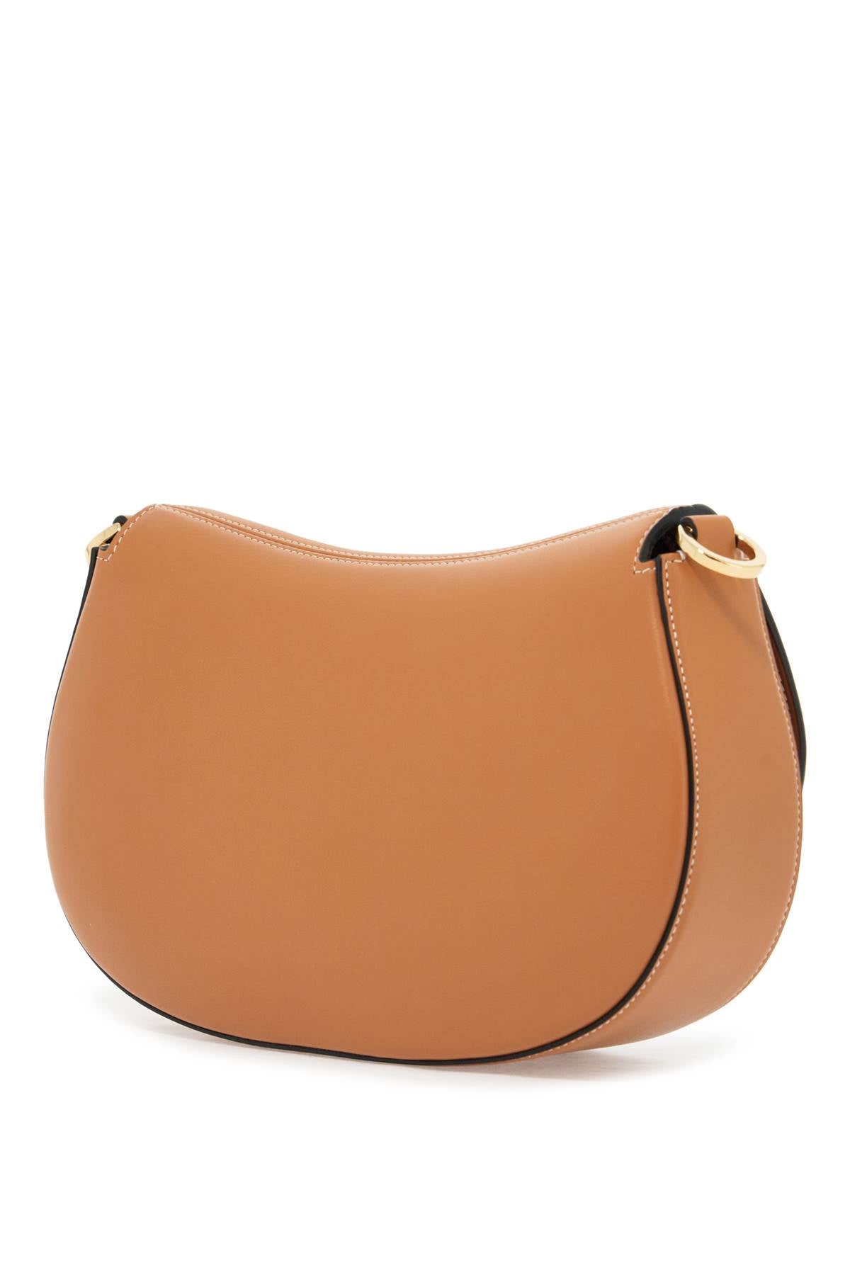 Small Ohval Shoulder Bag  - Brown