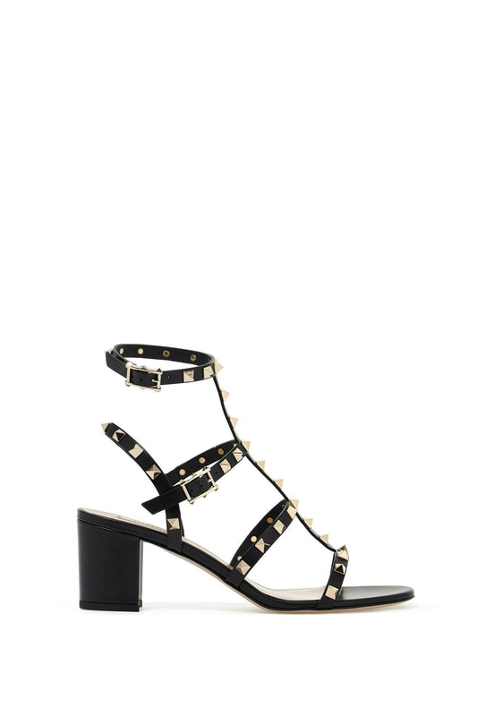 Rockstud Sandals  - Nero