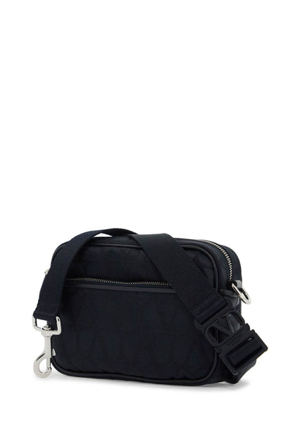 Black Iconographe Crossbody Bag  - Blue