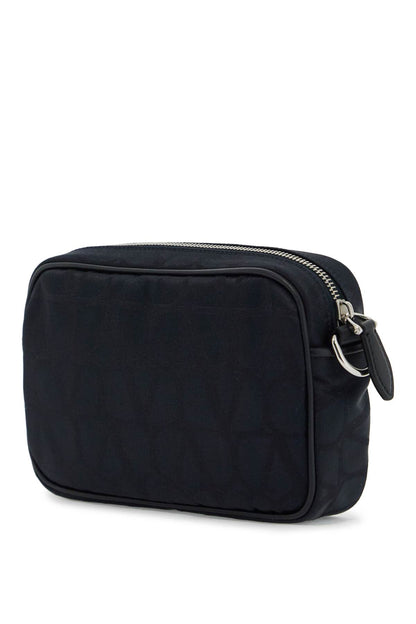 Black Iconographe Crossbody Bag  - Blue