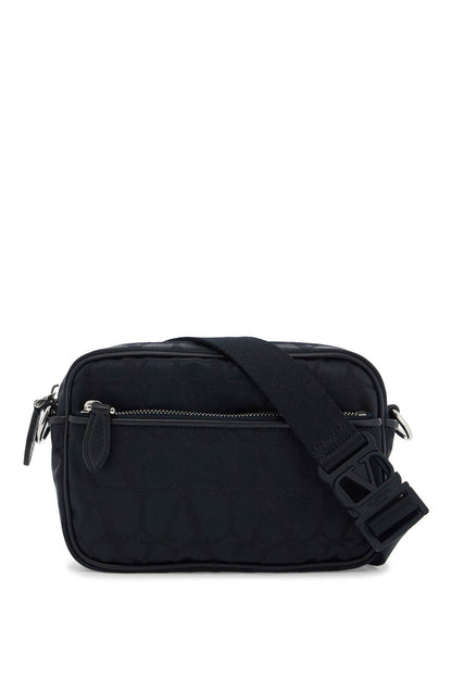 Black Iconographe Crossbody Bag  - Blue