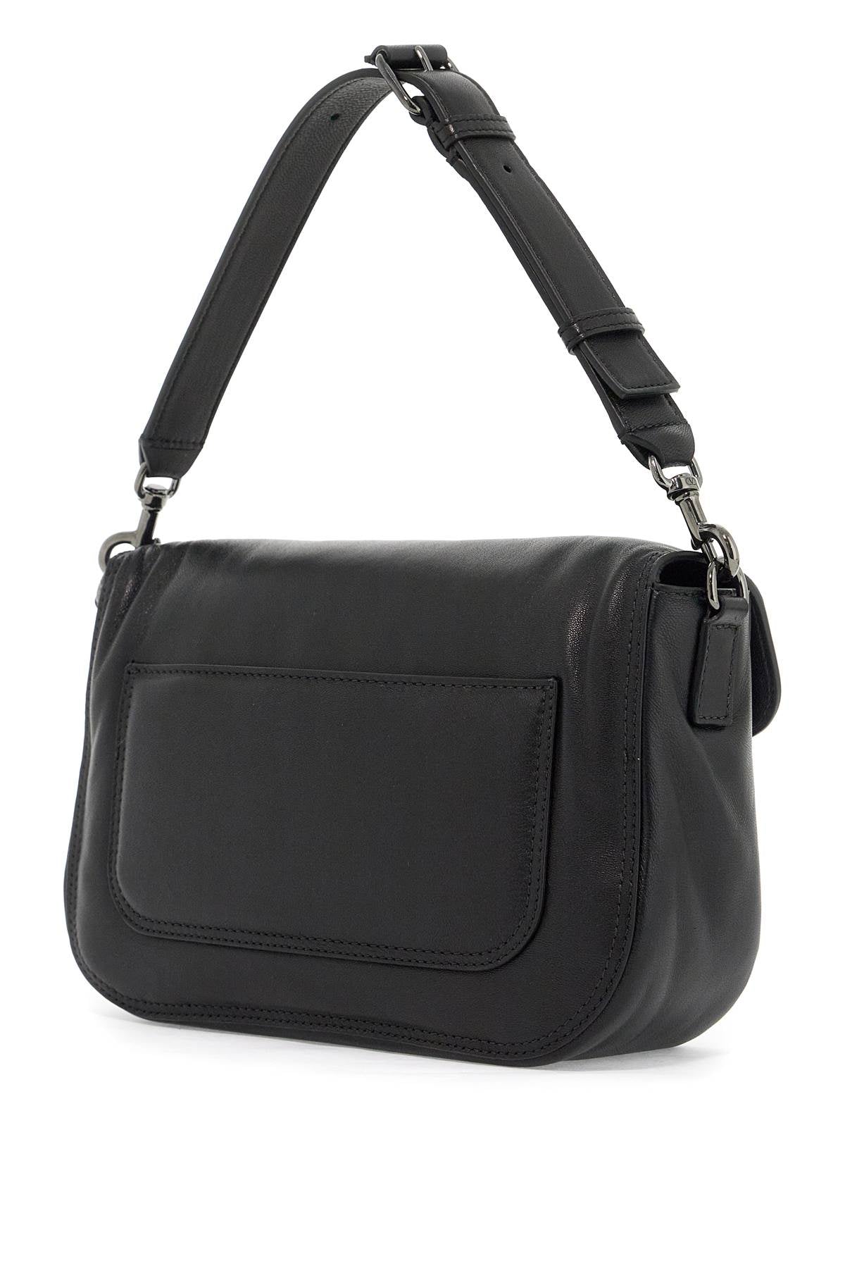 Vlogo Signature Shoulder Bag In Nappa Leather  - Black