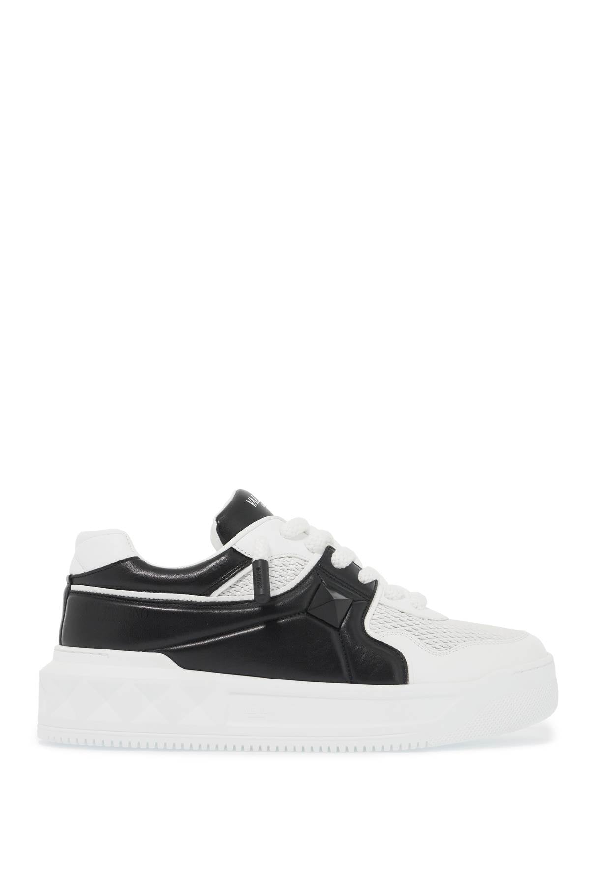 Low-top Perforated Nappa Leather Xl One Stud  - White