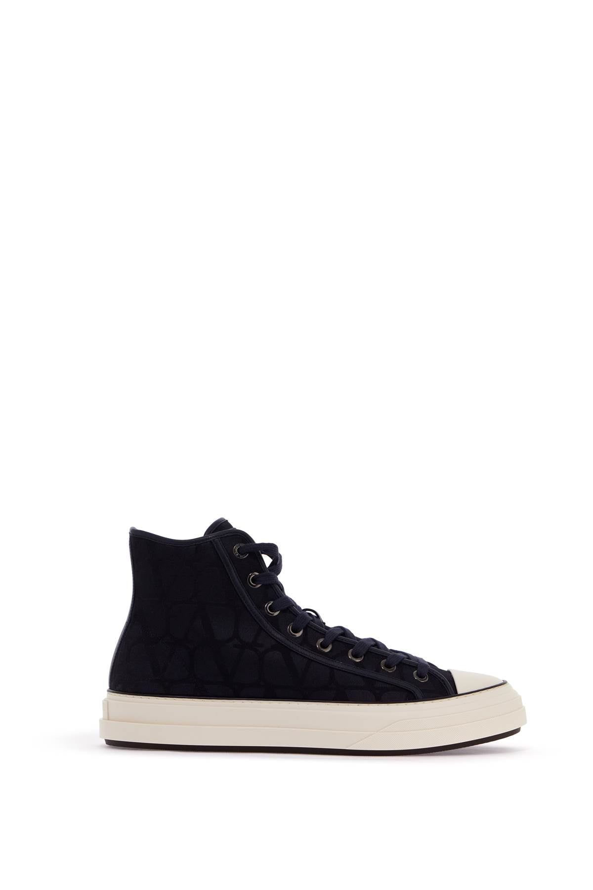 Totaloop Toile Iconographe High-top Sneakers  - Blue