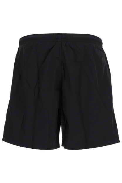 Swimtrunks With Logo Selvedge  - Black