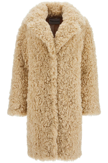 Camille Cocoon Coat  - Beige