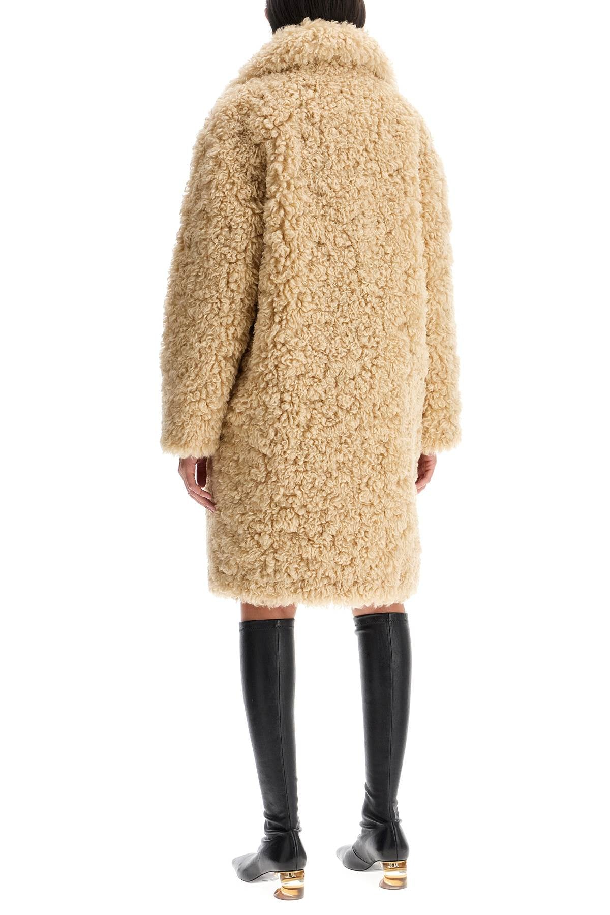 Camille Cocoon Coat  - Beige