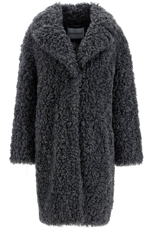 Camille Cocoon Coat  - Grey