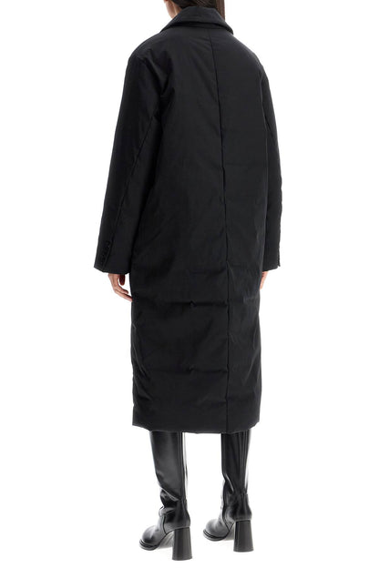 Melita Poly-twill Coat  - Black