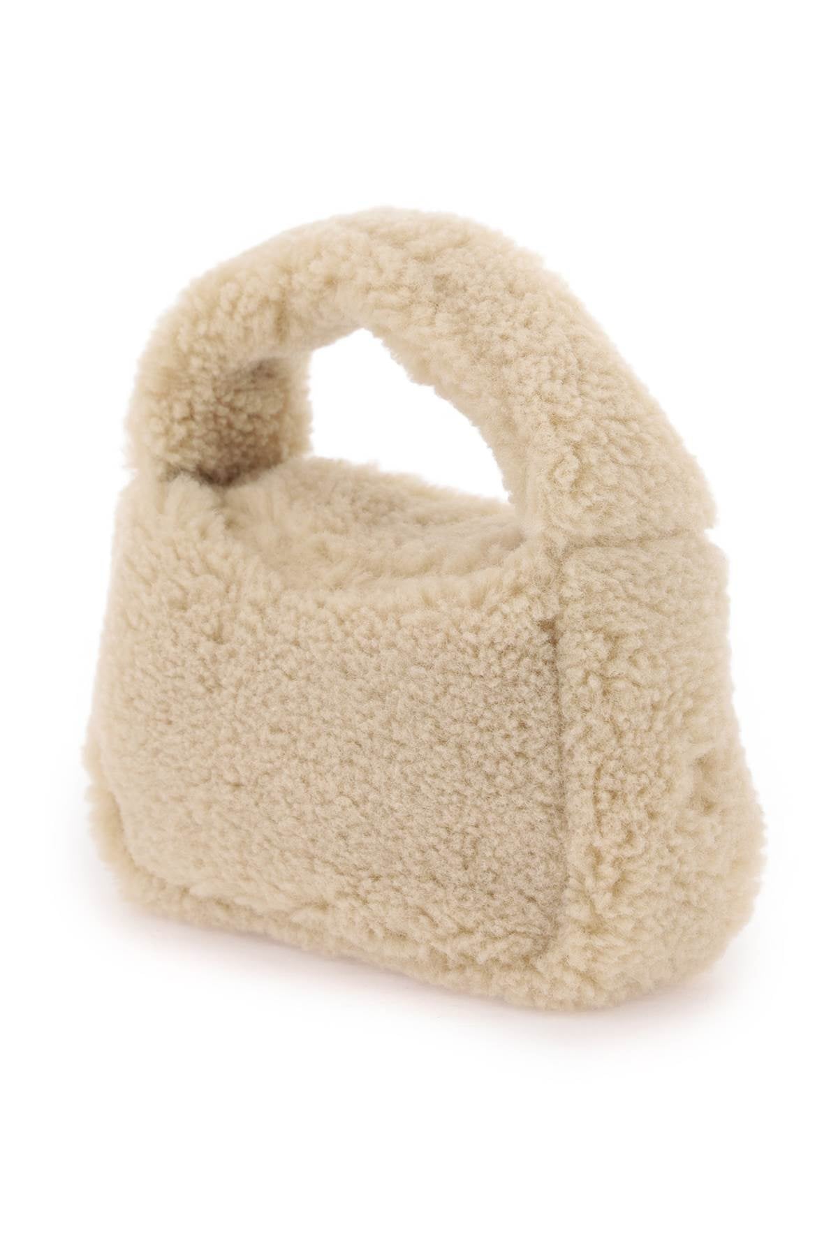 Faux Fur Minnie Bag  - Beige