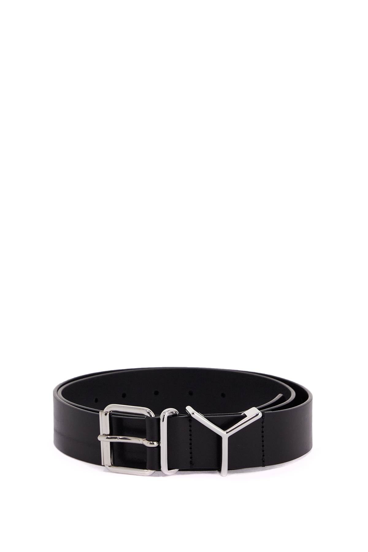 Sl\n\nysl Buckle Belt With  - Black