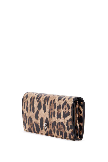 Mini Animal Print Eco-leather Crossbody Bag  - Beige