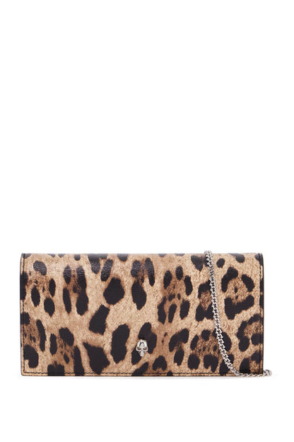 Mini Animal Print Eco-leather Crossbody Bag  - Beige