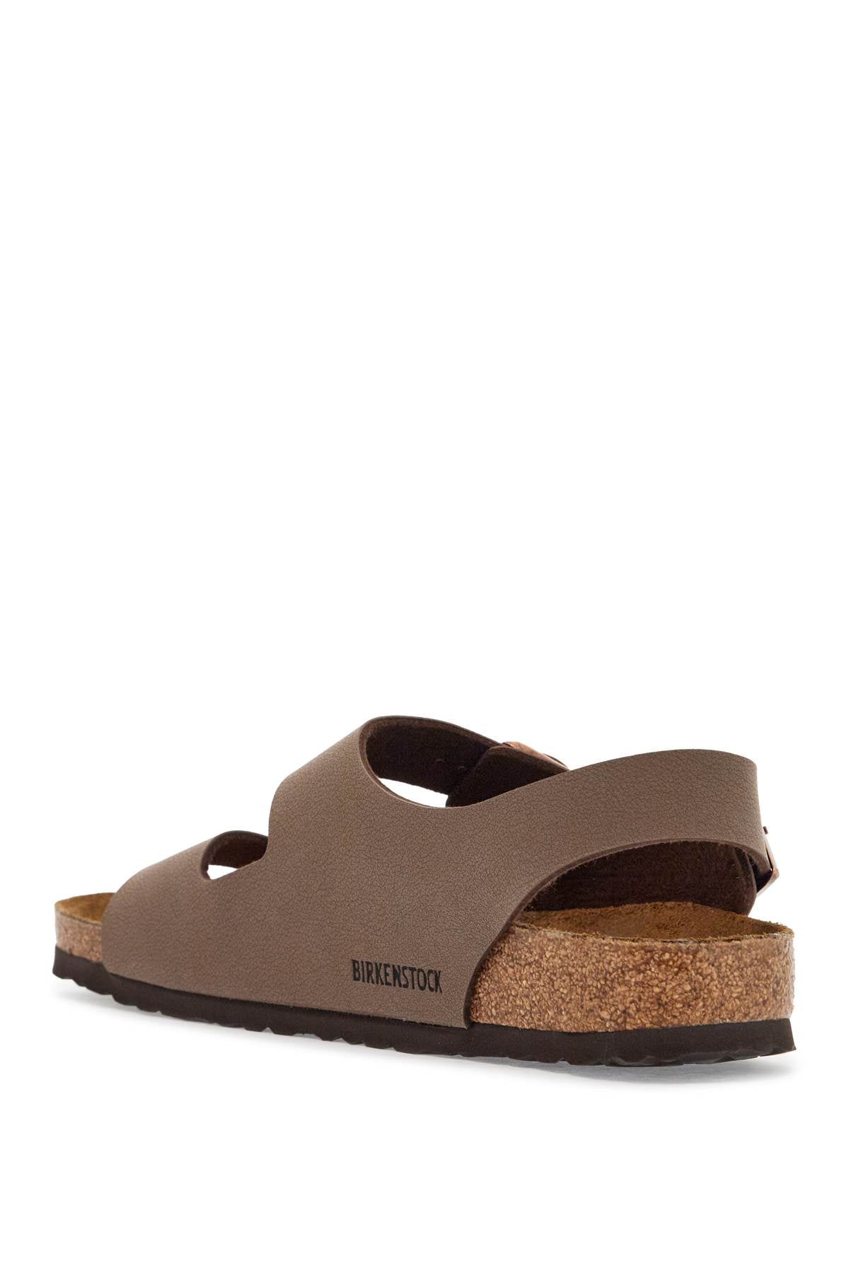 Birkoflor Mocca Sandals With Cork Sole And Adjustable Straps Milano  - Brown