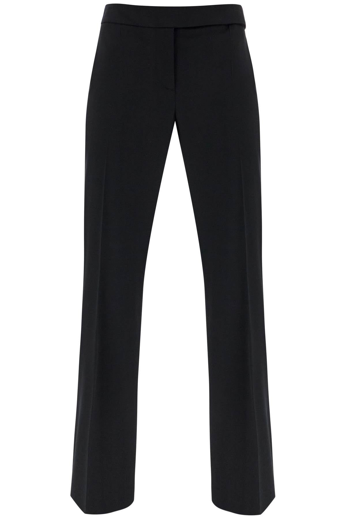 Stretch Twill Pants For Men  - Black