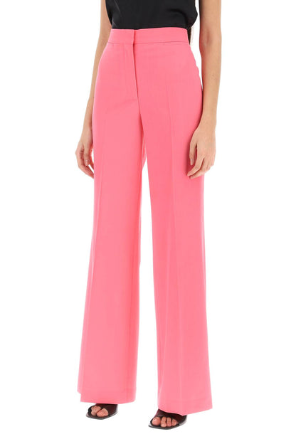 Flared Tailoring Pants  - Fuchsia