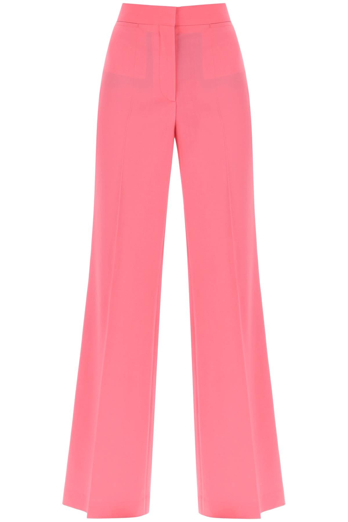 Flared Tailoring Pants  - Fuchsia