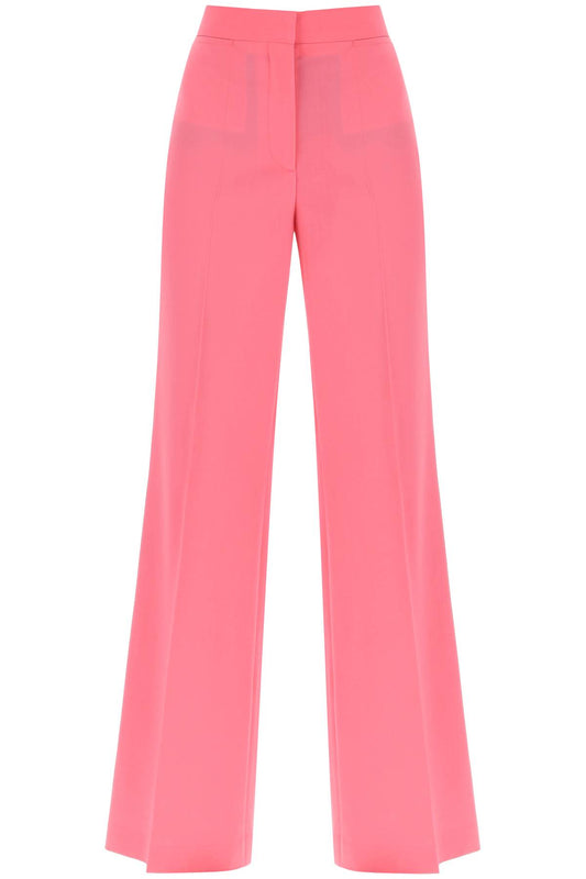 Flared Tailoring Pants  - Fuchsia