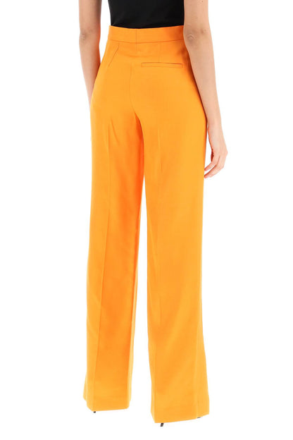 Flared Tailoring Pants  - Orange