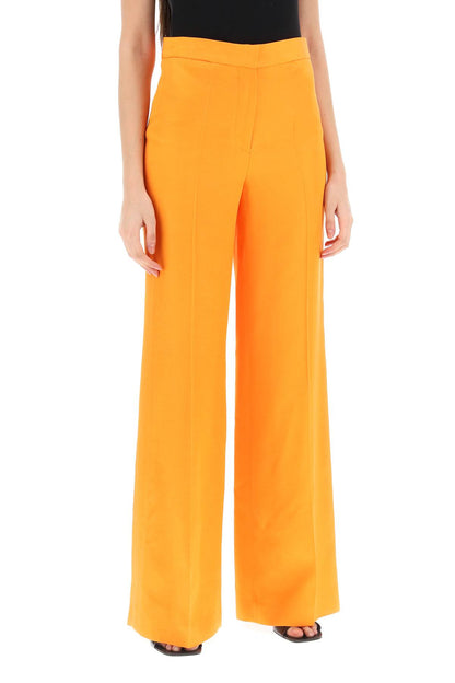 Flared Tailoring Pants  - Orange