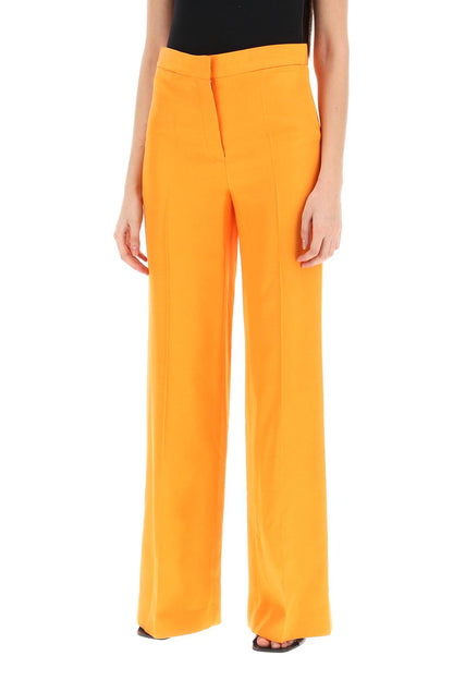 Flared Tailoring Pants  - Orange