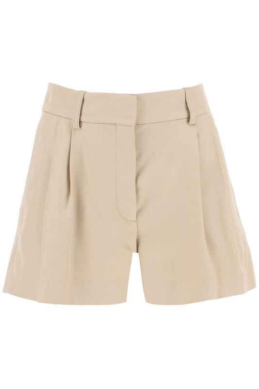 Tailored Short Pants  - Beige