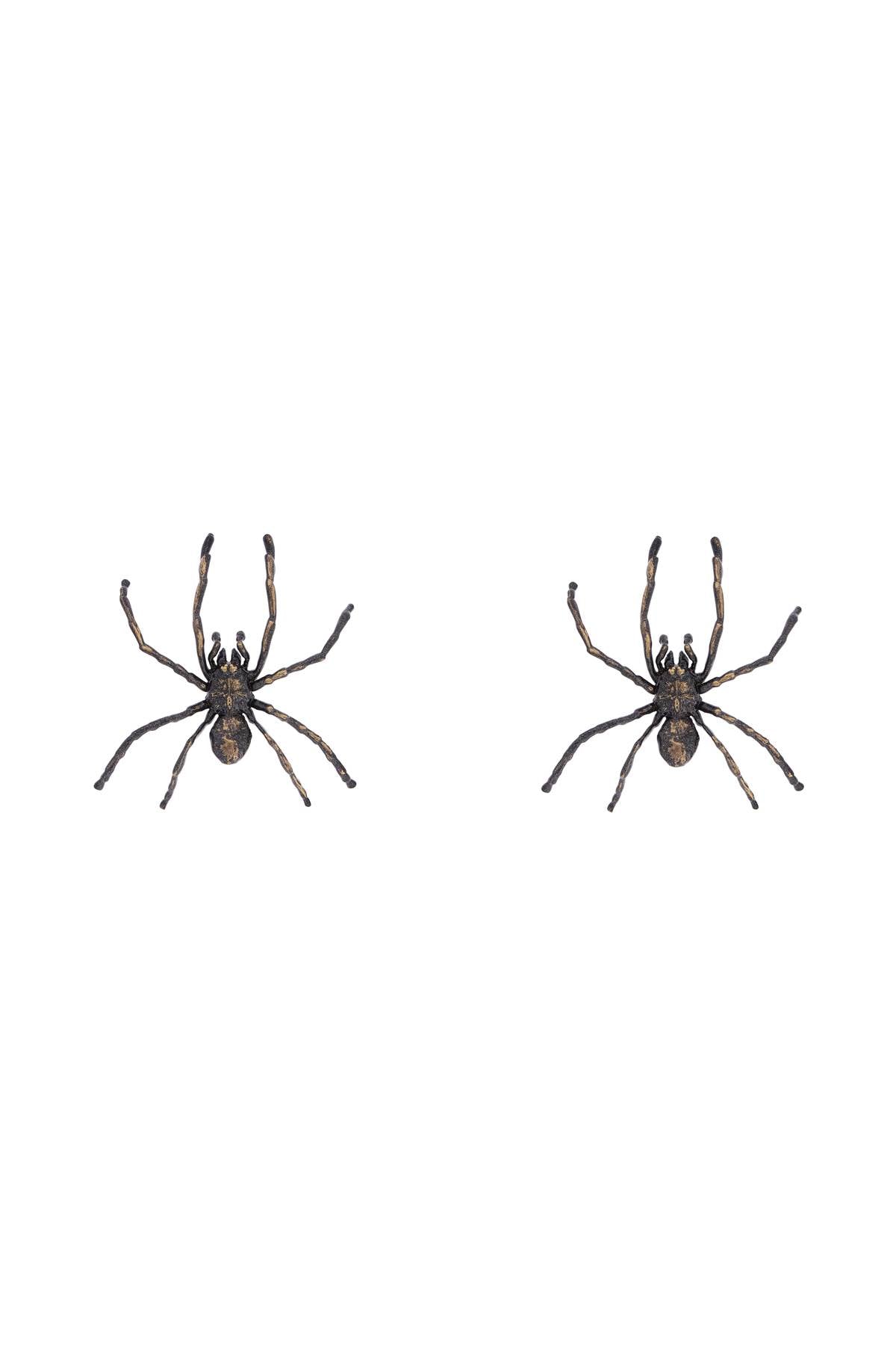 Spider-shaped Earrings For A Unique And  - Grey