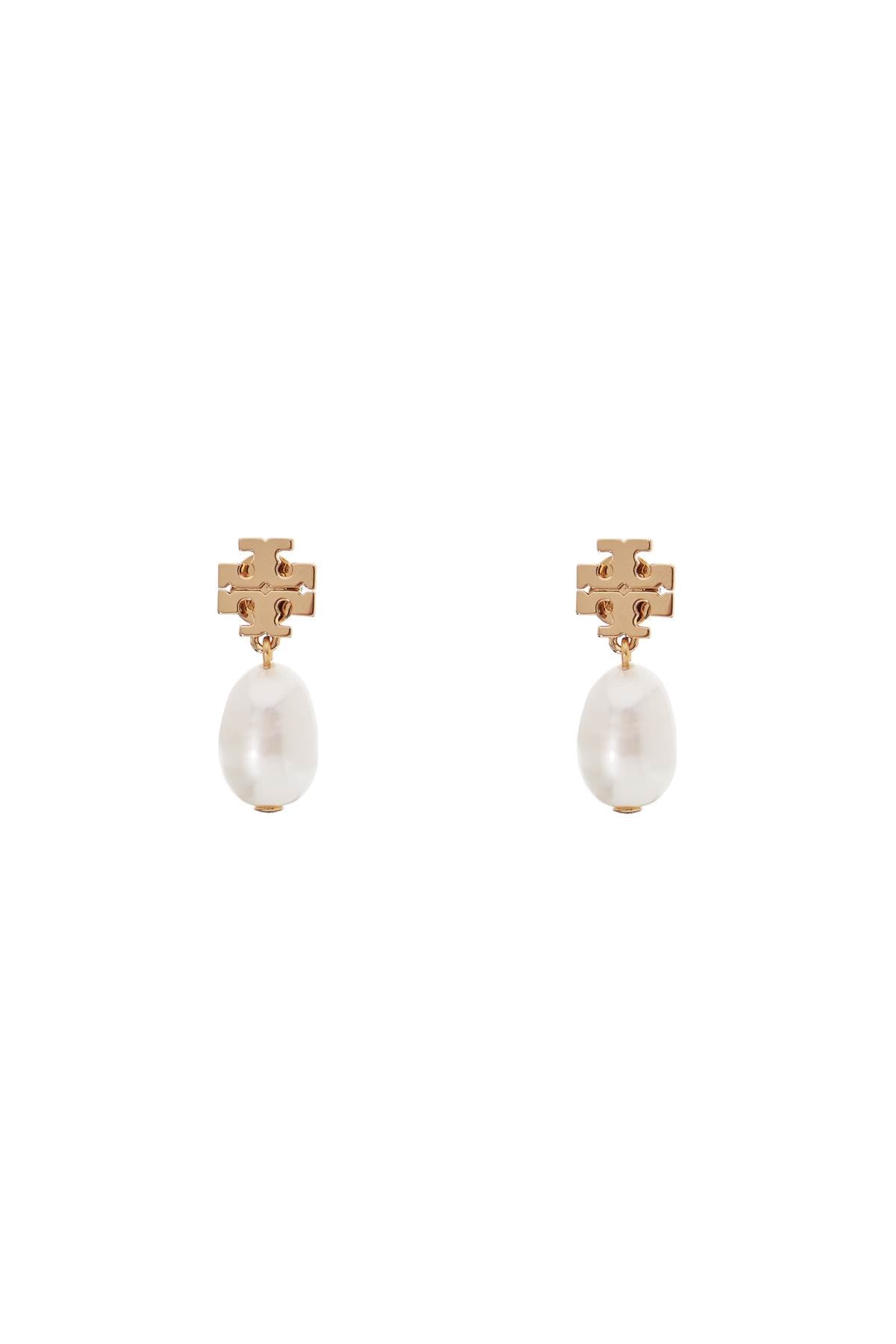 Kira Earring With Pearl  - White