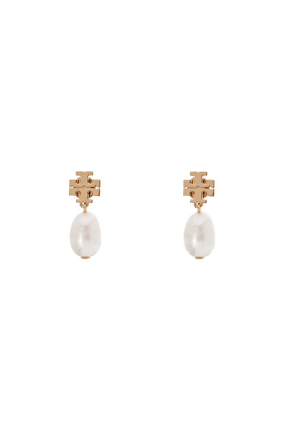 Kira Earring With Pearl  - White