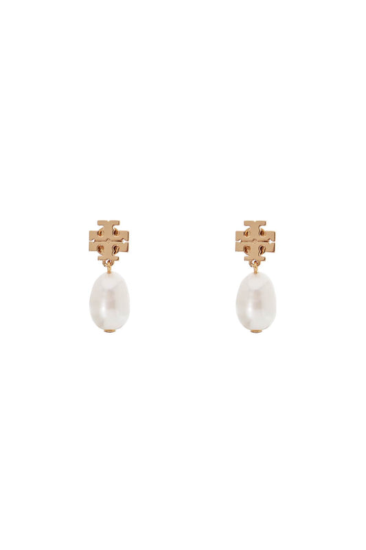 Kira Earring With Pearl  - White