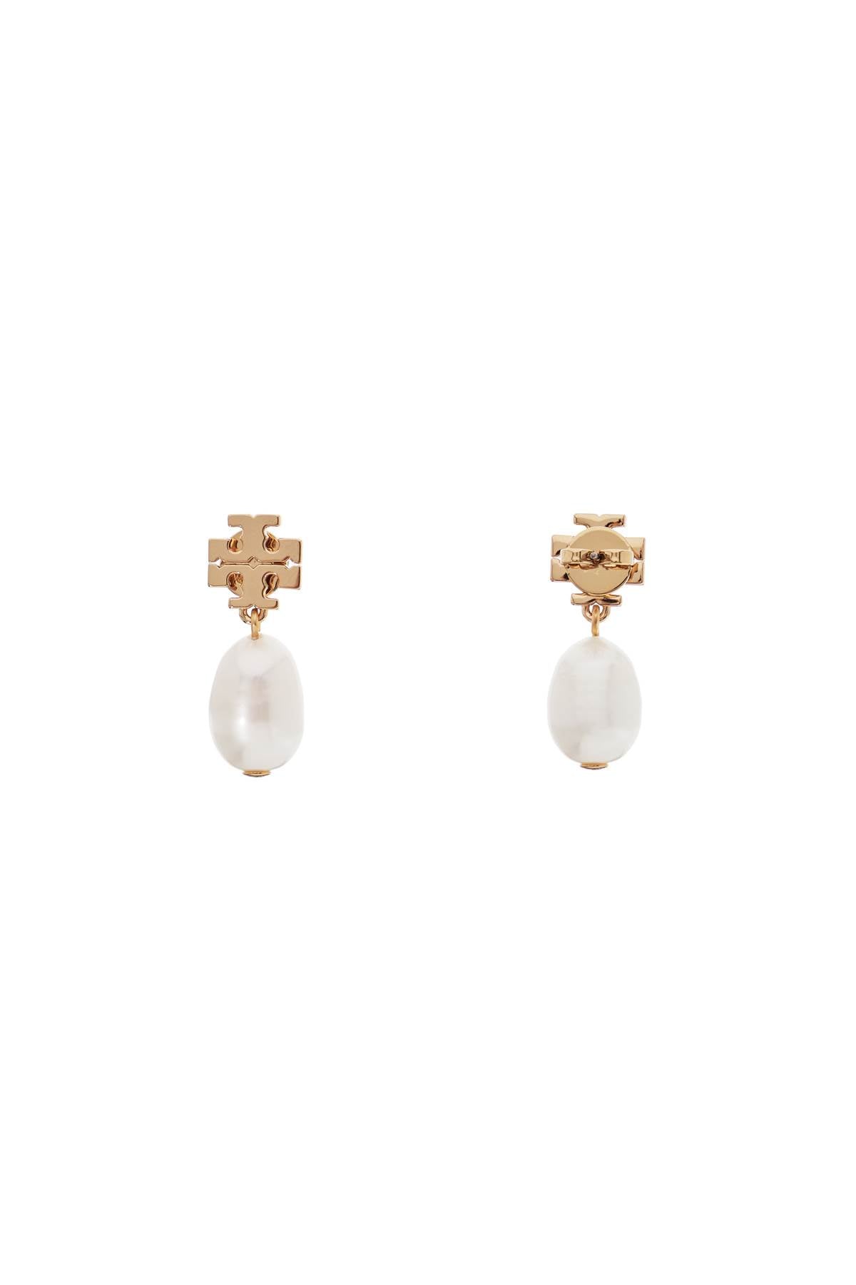 Kira Earring With Pearl  - White