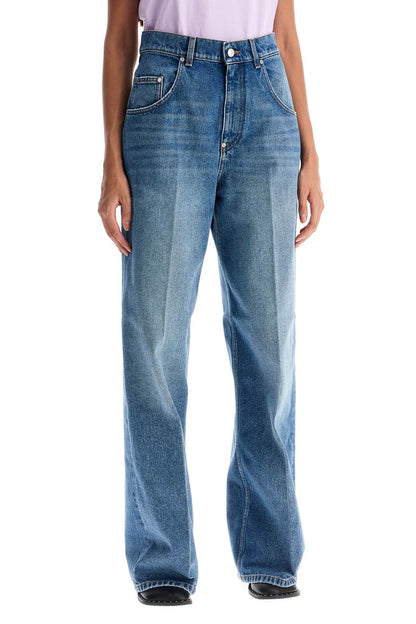 Straight Fit Jeans  - Blue