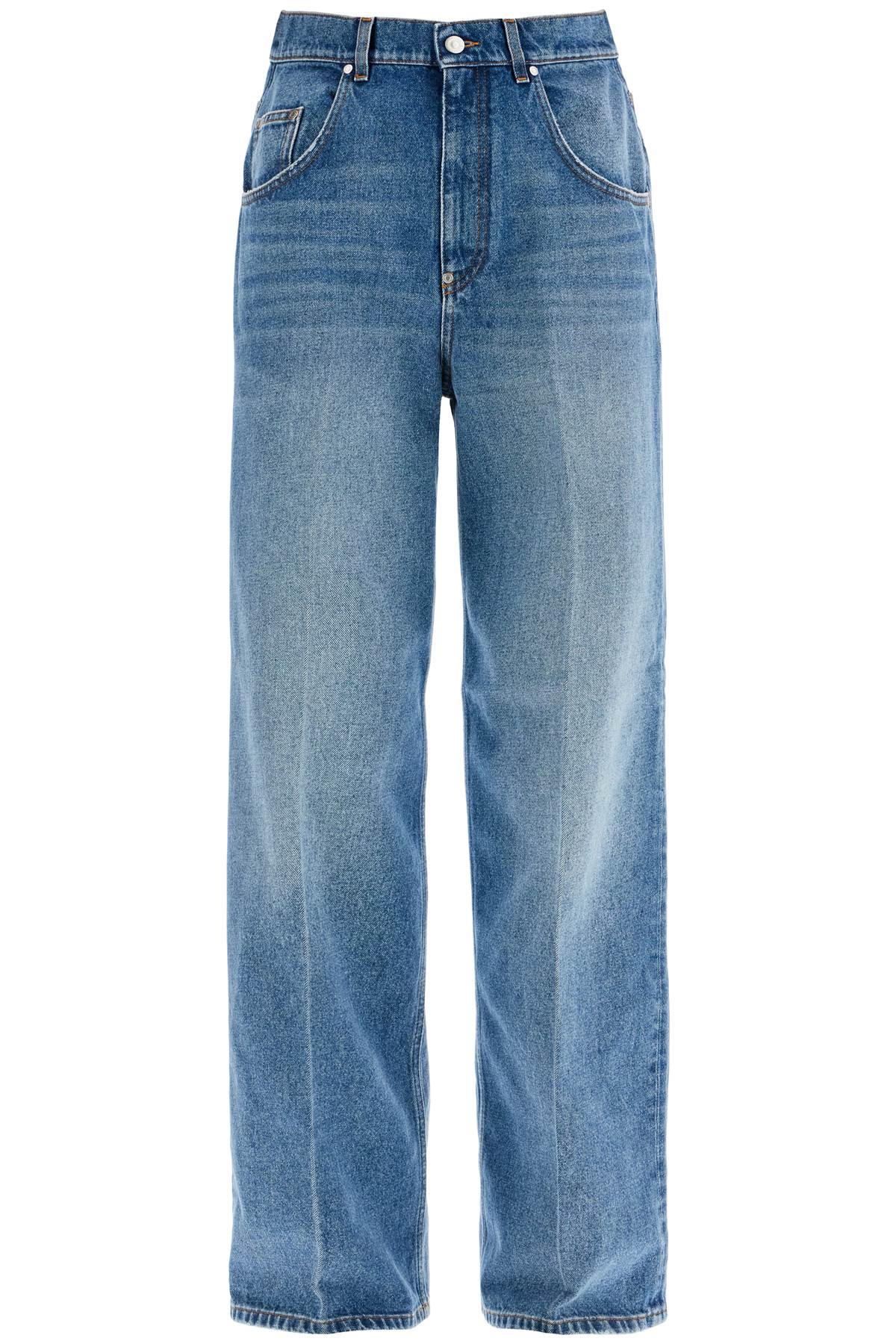 Straight Fit Jeans  - Blue